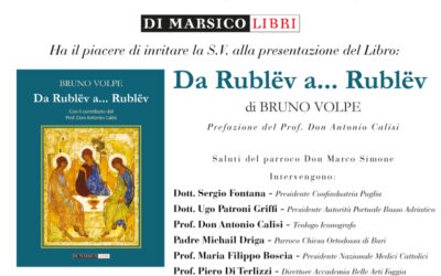Ha il piacere di invitare la S.V. alla presentazione del Libro: Da Rublëv a… Rublëv