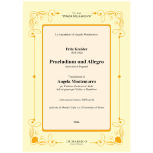 Kreisler – Montemurro – Praeludium und Allegro – Viola