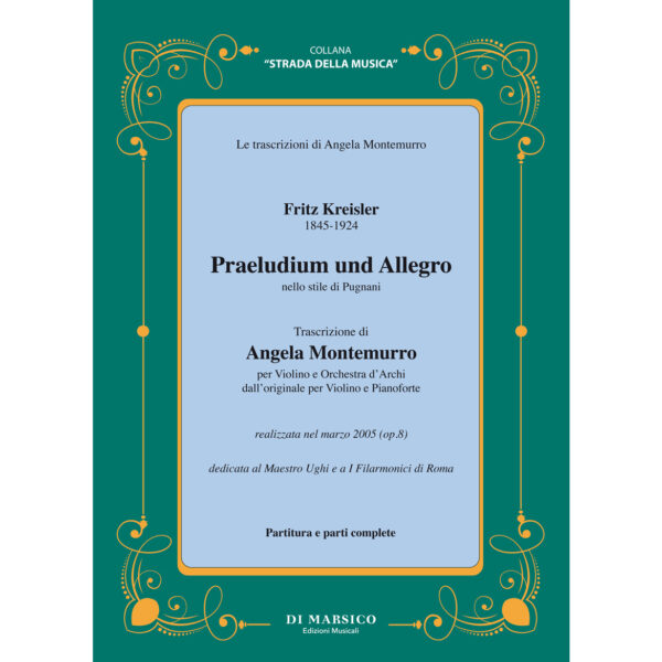 Kreisler – Montemurro – Praeludium und Allegro – (Cofanetto comprendente parti e partiture)